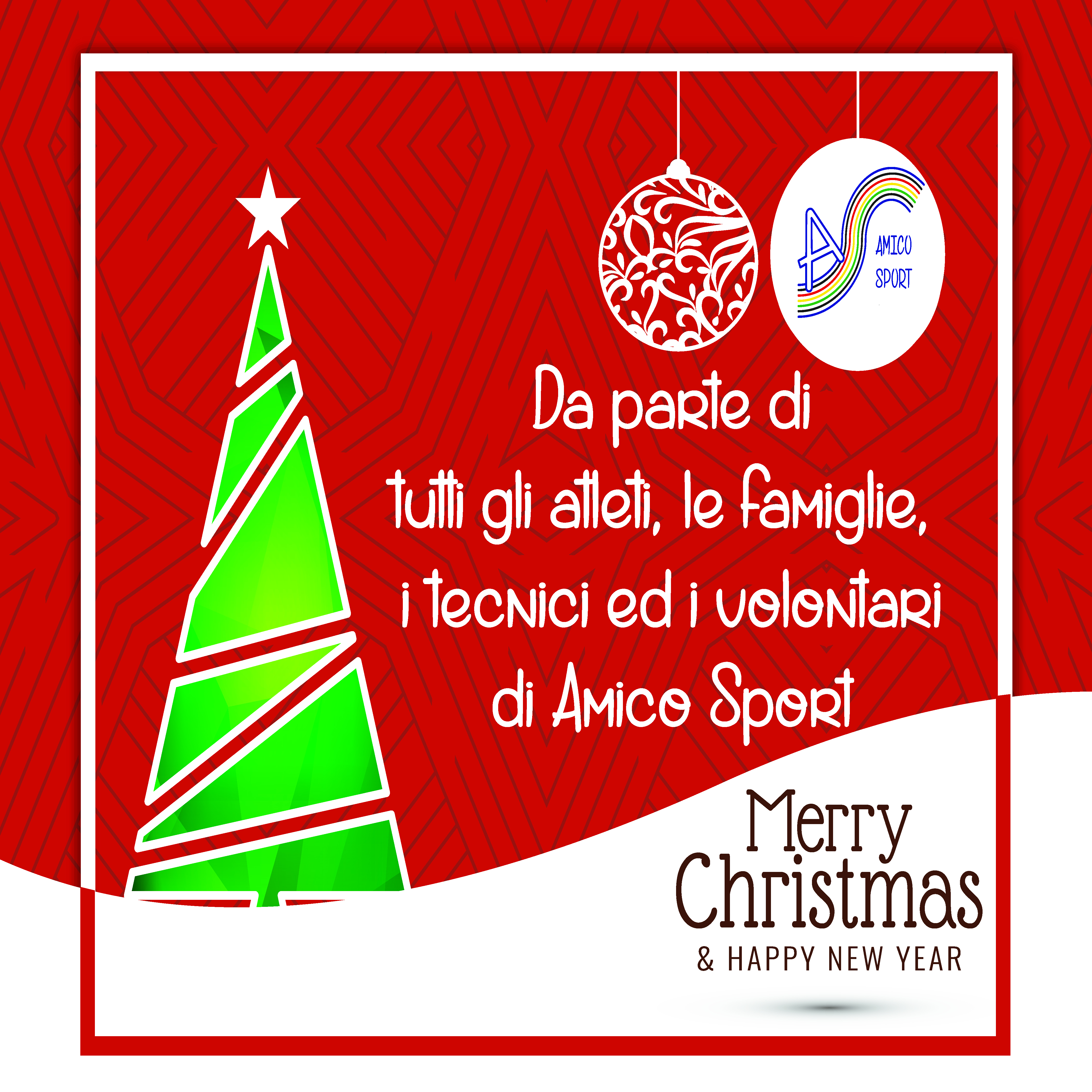 Buon Natale Amico.Buon Natale E Felice Anno Nuovo A S D Amico Sporta S D Amico Sport